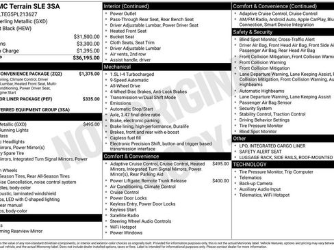 Certified 2023 GMC Terrain SLE w/ Driver Convenience Package image 7