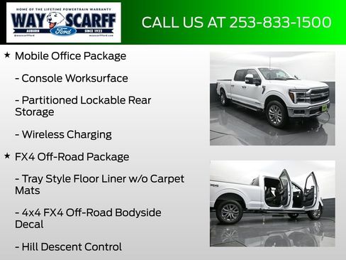 New 2025 Ford F150 Lariat w/ Equipment Group 502A High image 6
