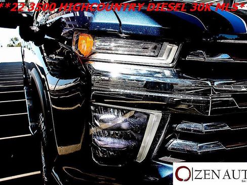 Used 2022 Chevrolet Silverado 3500 High Country w/ Z71 Off-Road Package AWD/4WD image 47