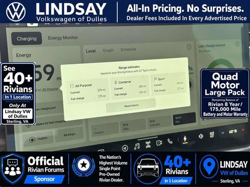 Used 2022 Rivian R1T Launch Edition AWD/4WD image 24