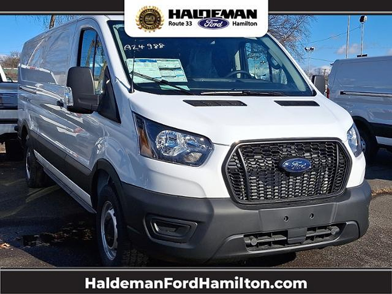 New 2024 Ford Transit 250 Low Roof w/ Load Area Protection Package RWD image 1