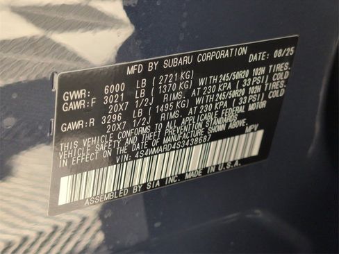 New 2025 Subaru Ascent Bronze Edition image 10