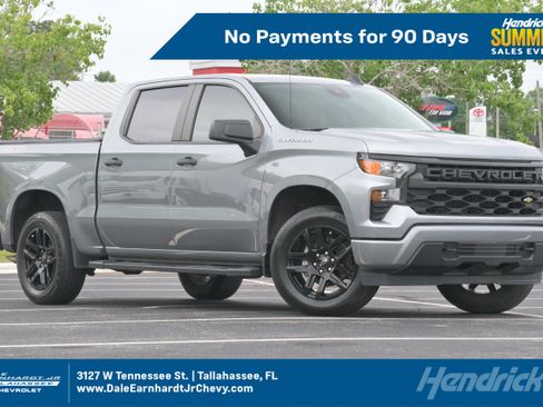 Used 2024 Chevrolet Silverado 1500 Custom AWD/4WD image 1