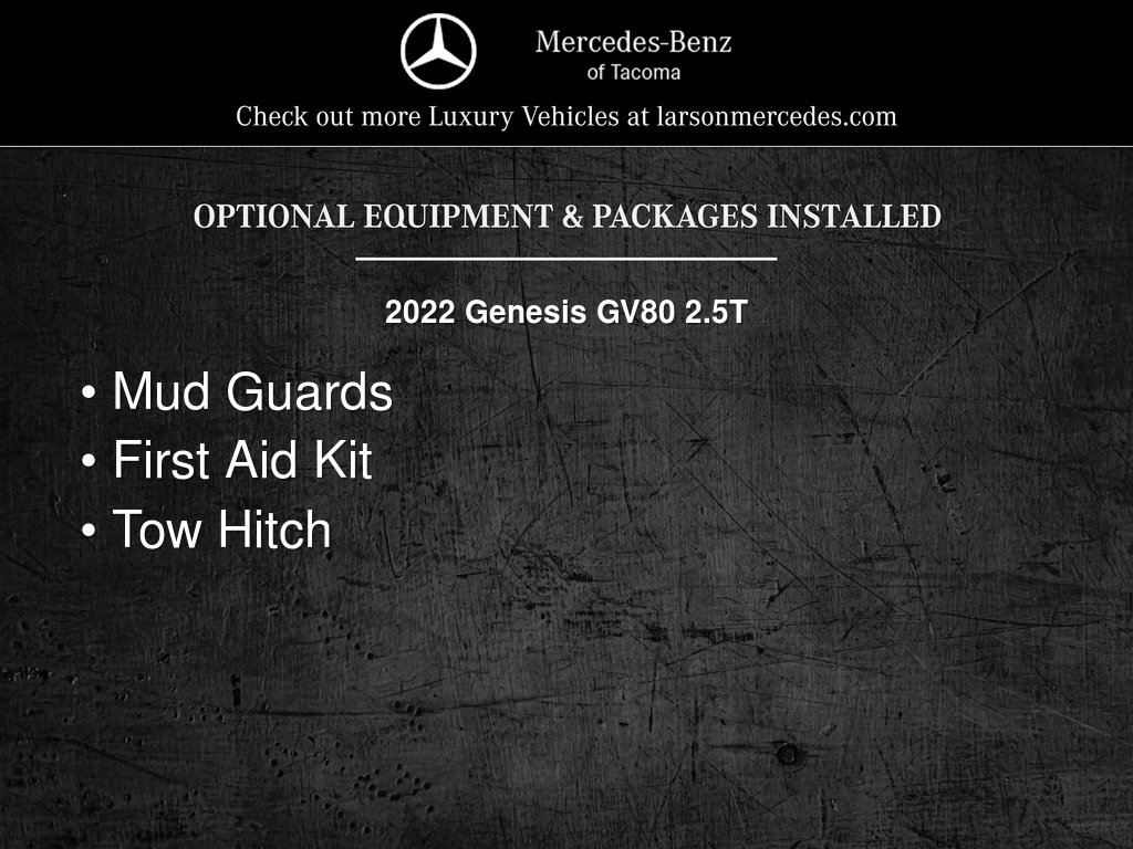 Used 2022 Genesis GV80 2.5T w/ Advanced Package 02 AWD/4WD image 2