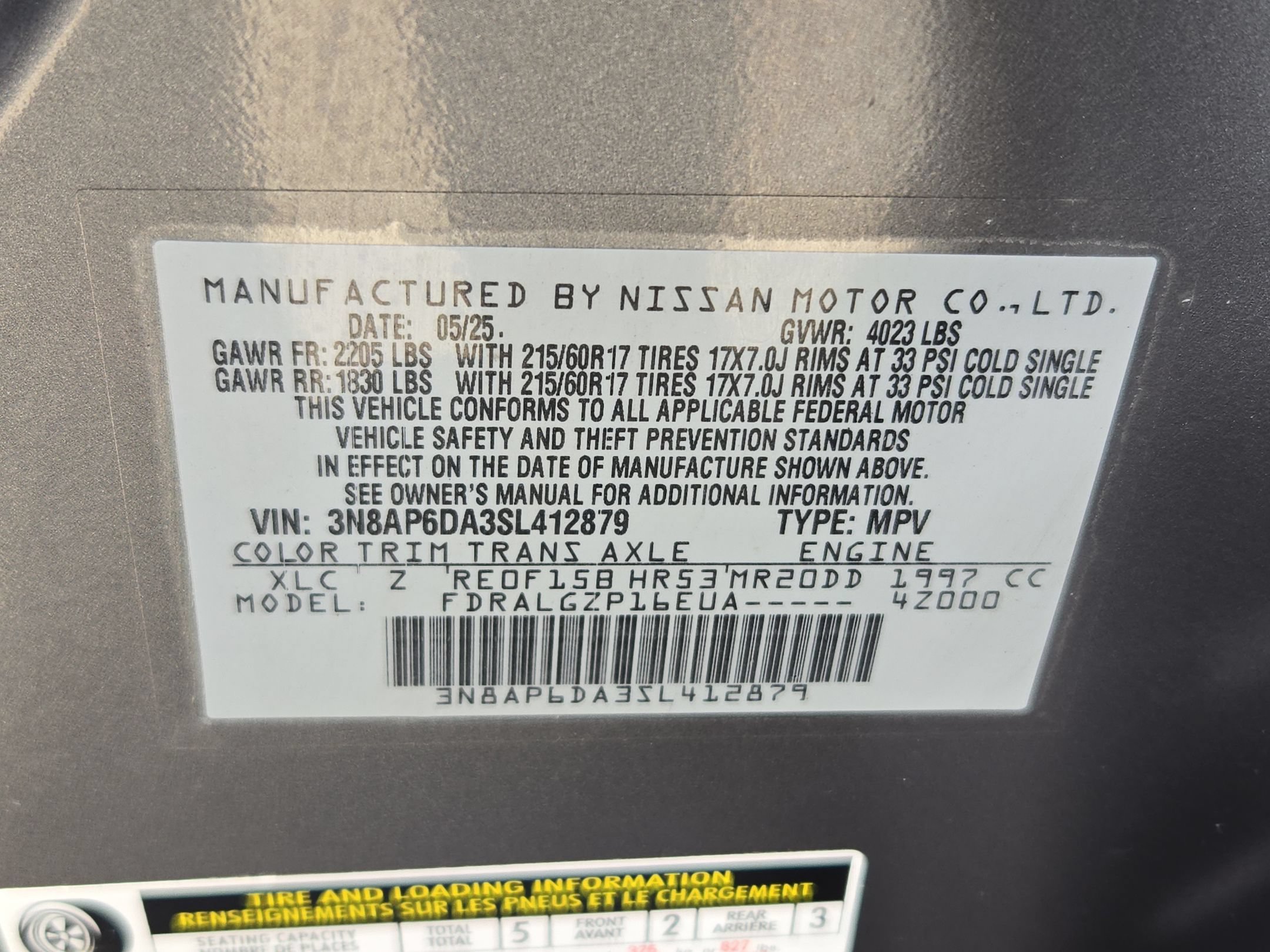 Certified 2025 Nissan Kicks SR FWD image 30