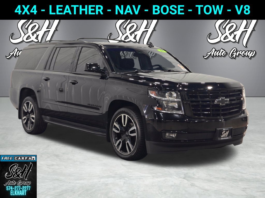 Used 2018 Chevrolet Suburban Premier w/ RST Edition AWD/4WD image 1
