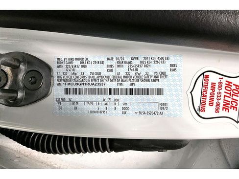 Used 2024 Ford Escape Active w/ Tech Pack #1 image 31