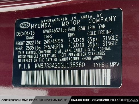 Used 2016 Hyundai Tucson Limited FWD image 32