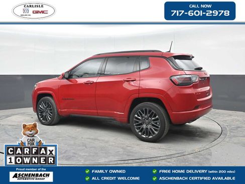 Used 2023 Jeep Compass Limited w/ Elite Group for (Red) Edition AWD/4WD image 1
