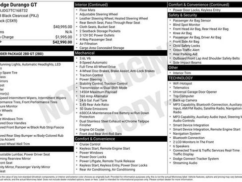 Used 2026 Dodge Durango GT AWD/4WD image 10