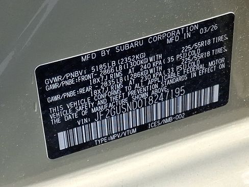 New 2026 Subaru Crosstrek 2.5i Limited AWD/4WD image 19