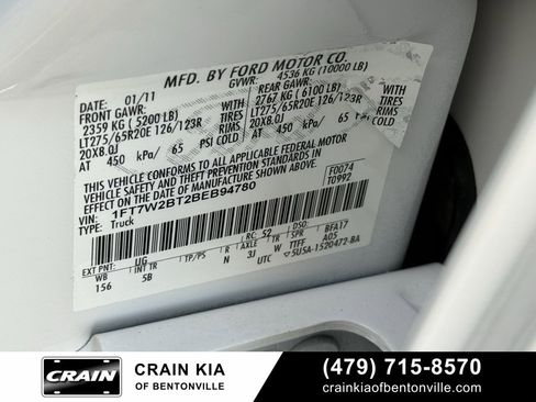 Used 2011 Ford F250 Lariat w/ Lariat Ultimate Pkg image 33