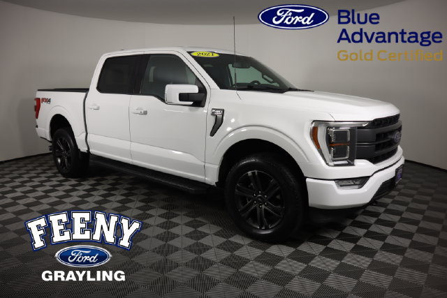 Certified 2021 Ford F150 Lariat w/ Equipment Group 502A High AWD/4WD 360° Tour