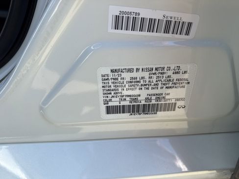 Used 2024 INFINITI Q50 Luxe w/ Cargo Package image 10