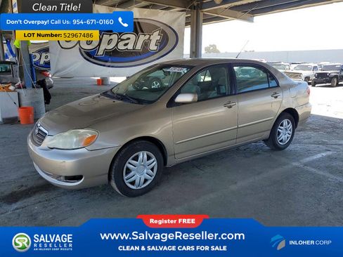 Used 2008 Toyota Corolla FWD image 1