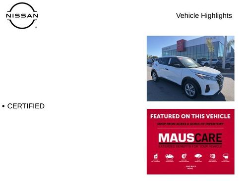 Certified 2025 Nissan Kicks Play S image 8