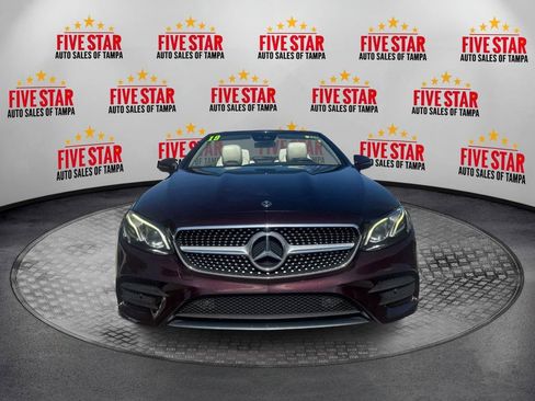 Used 2019 Mercedes-Benz E 450 4MATIC Cabriolet w/ Premium 1 Package image 2