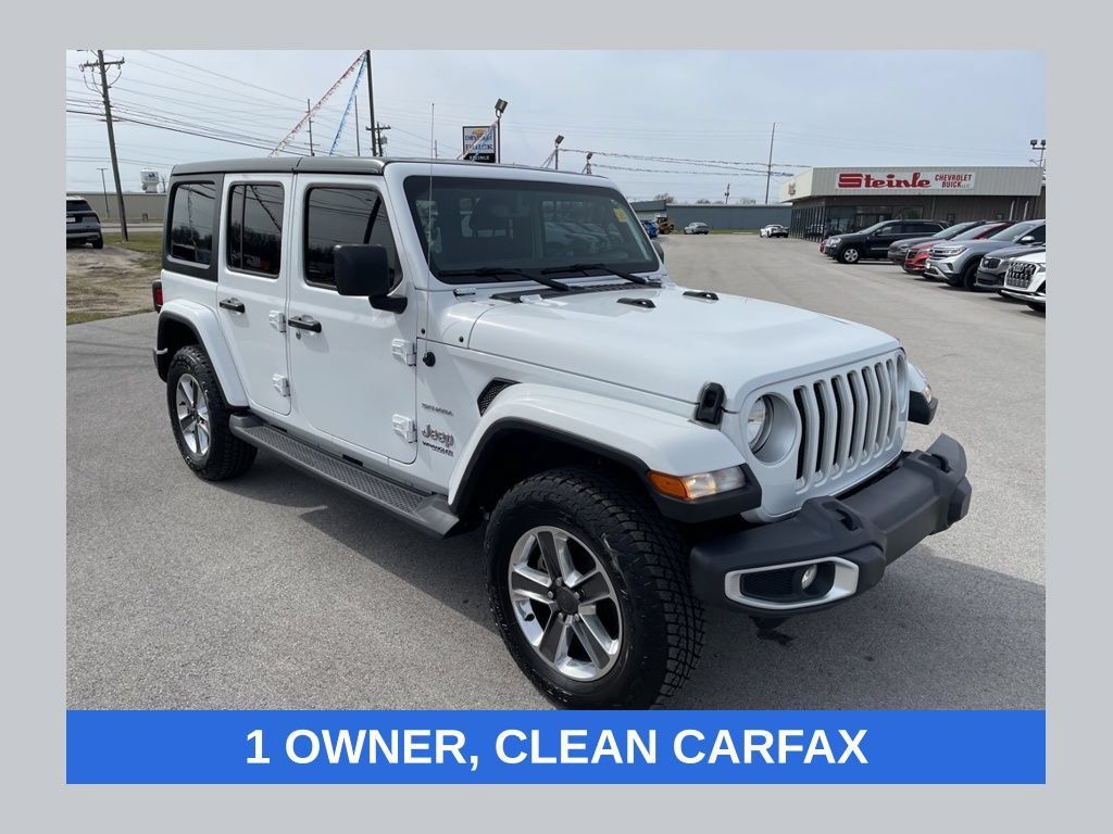 Used 2022 Jeep Wrangler Unlimited Sahara AWD/4WD image 1