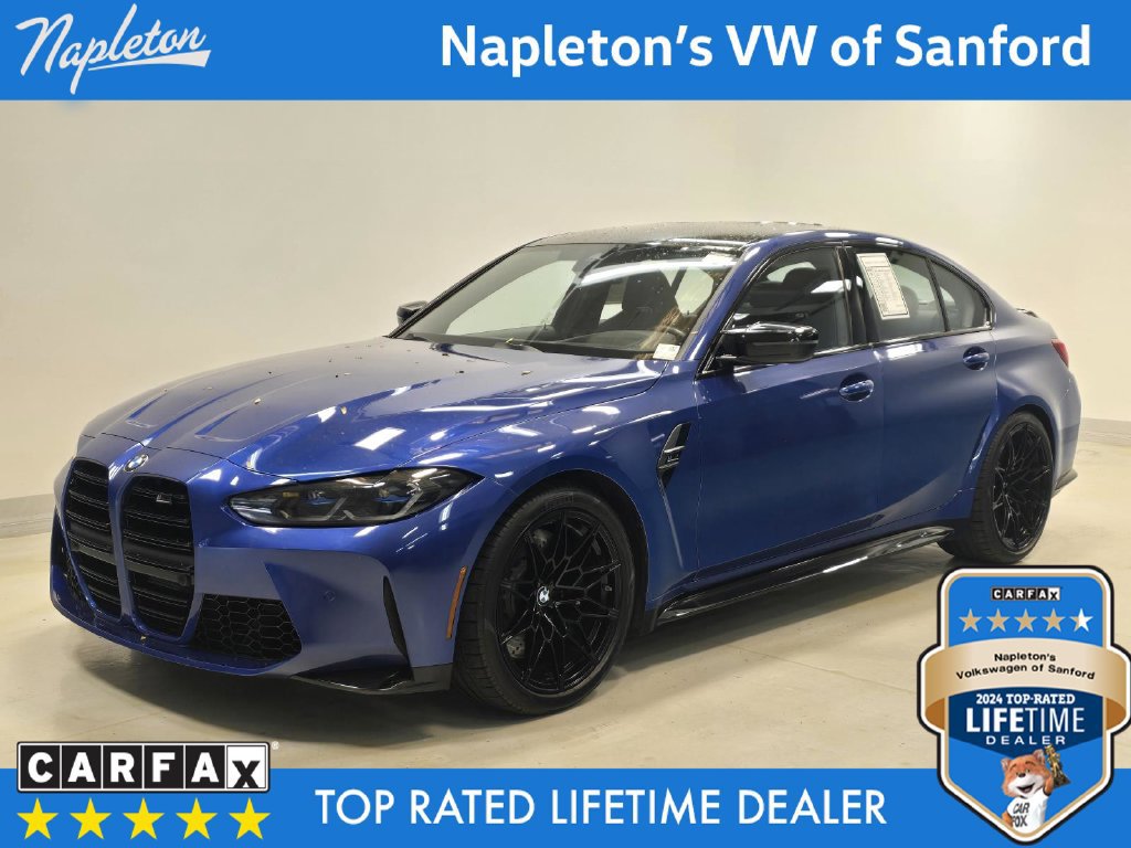 Used 2021 BMW M3 Competition w/ Executive Package RWD image 1