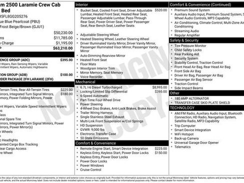 Used 2016 RAM 2500 Laramie w/ Convenience Group image 17