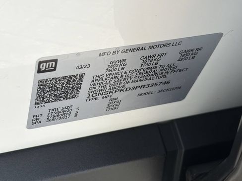 Certified 2023 Chevrolet Tahoe Z71 AWD/4WD image 34