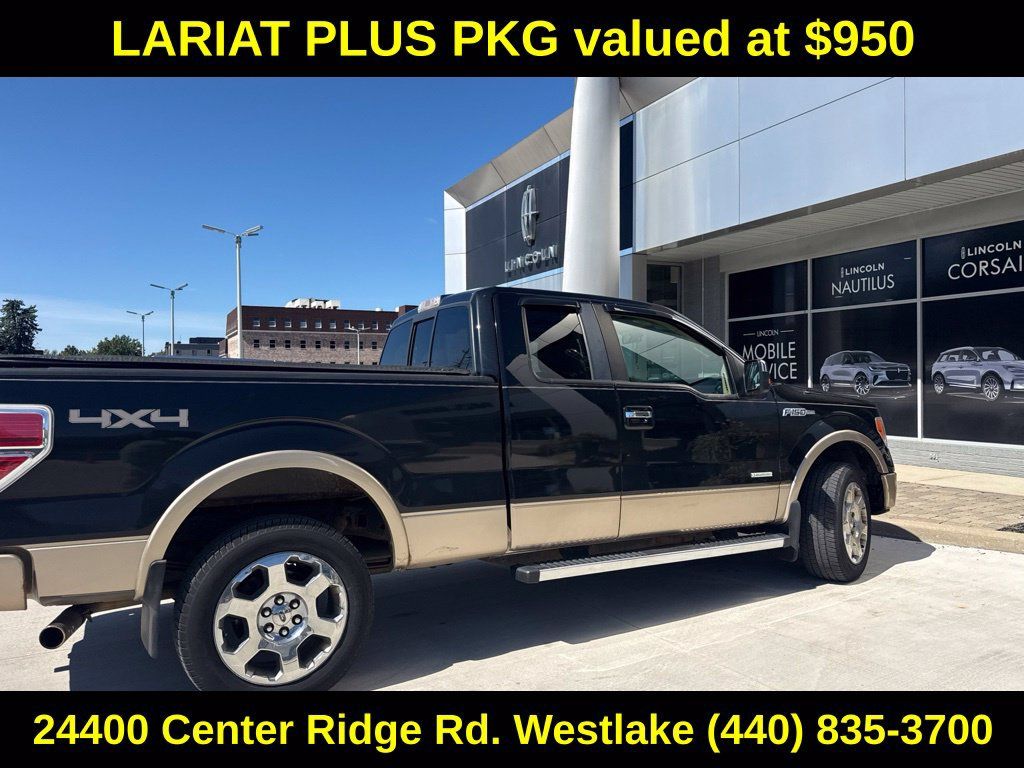 Used 2012 Ford F150 Lariat w/ Lariat Chrome Pkg AWD/4WD image 8