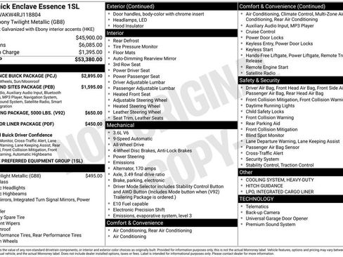 Used 2024 Buick Enclave Essence w/ Experience Buick Package image 4