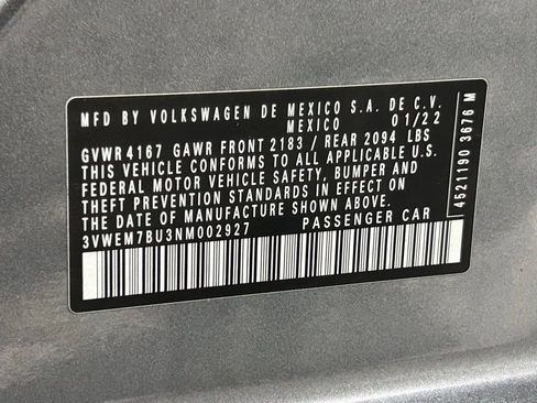 Used 2022 Volkswagen Jetta SE FWD image 23