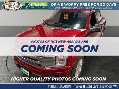 Used 2019 Ford F150 Platinum w/ Equipment Group 701A Luxury AWD/4WD image 2
