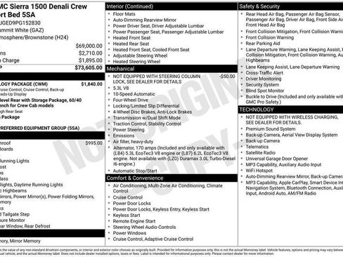 Used 2023 GMC Sierra 1500 Denali w/ Technology Package AWD/4WD image 5