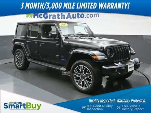 Used 2022 Jeep Wrangler Unlimited Sahara image 1