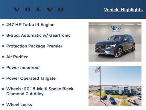 Certified 2023 Volvo XC60 B5 Plus w/ Protection Package Premier image 3
