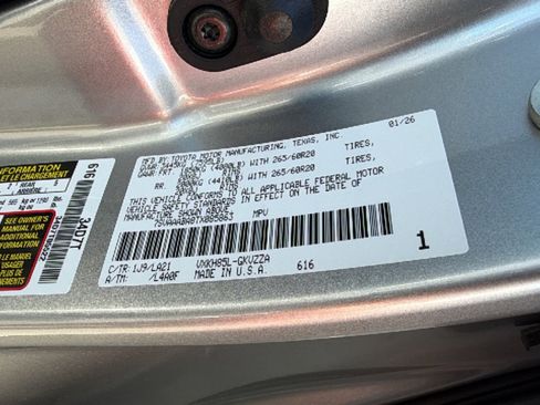 New 2026 Toyota Sequoia Platinum AWD/4WD image 30