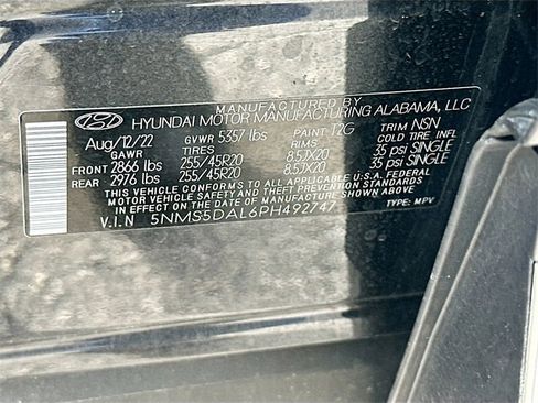 Used 2023 Hyundai Santa Fe Calligraphy image 30