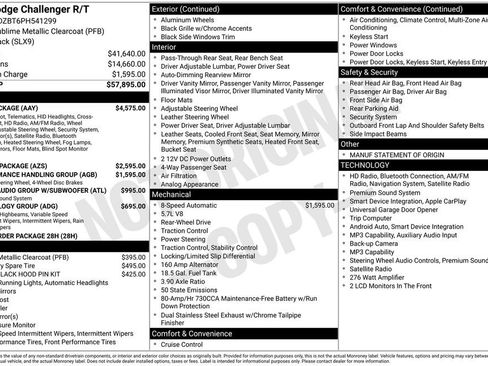 Used 2023 Dodge Challenger R/T w/ Plus Package RWD image 9
