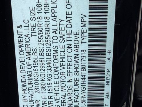 New 2026 Honda Pilot EX-L image 18