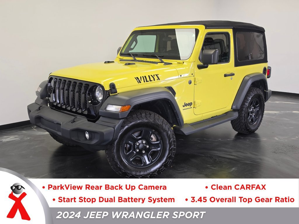 Used 2024 Jeep Wrangler Sport AWD/4WD image 1
