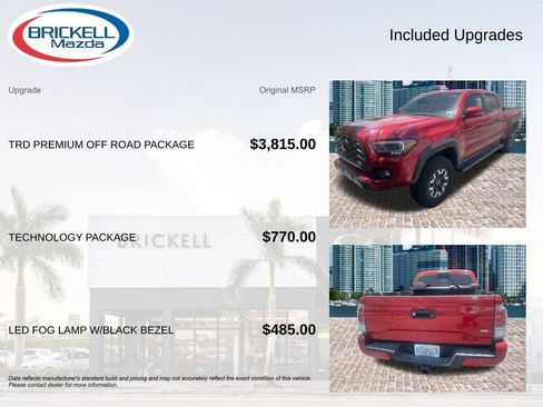 Used 2022 Toyota Tacoma TRD Off-Road w/ TRD Premium Off Road Package AWD/4WD image 13