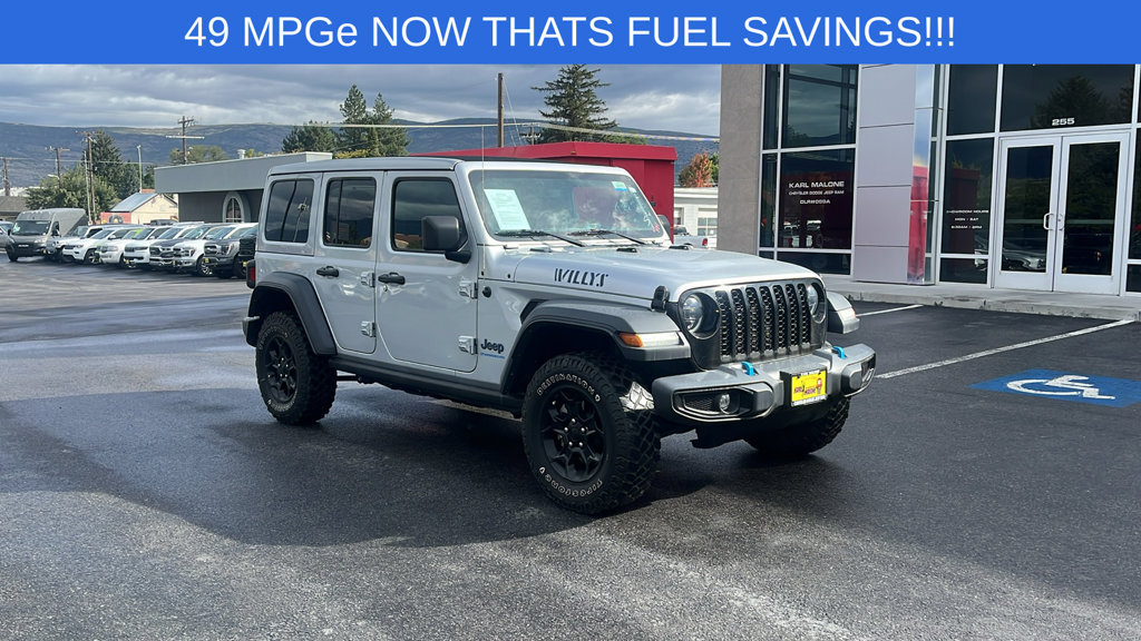 Used 2023 Jeep Wrangler Unlimited w/ Sun & Screen Package AWD/4WD image 1