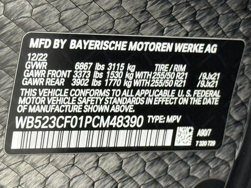 Used 2023 BMW iX xDrive50 w/ Premium Package AWD/4WD image 77