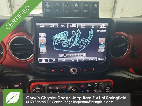 Certified 2021 Jeep Wrangler Unlimited Rubicon w/ Cold Weather Group image 18