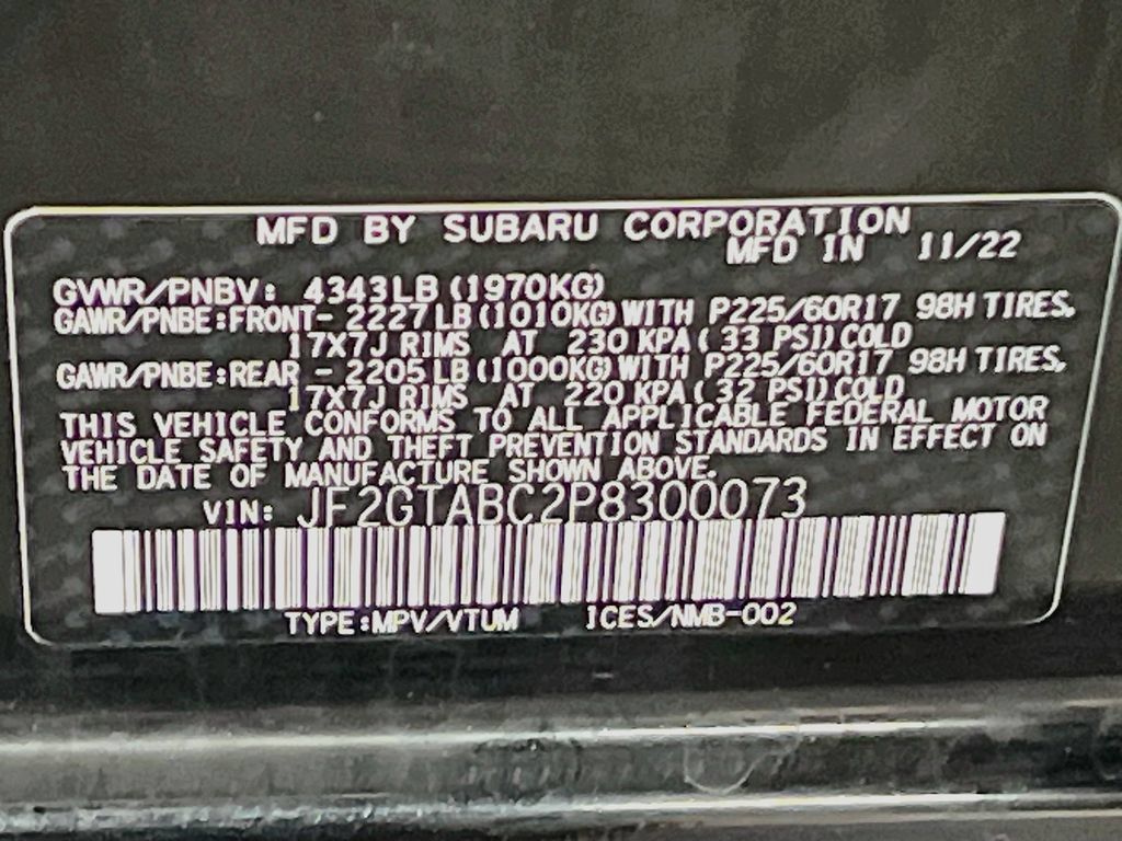 Used 2023 Subaru Crosstrek 2.0i AWD/4WD image 29