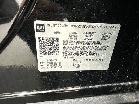 New 2026 Chevrolet Equinox LT AWD/4WD image 18