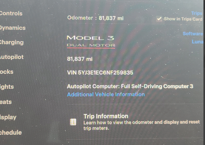 Used 2022 Tesla Model 3 Performance AWD/4WD image 2
