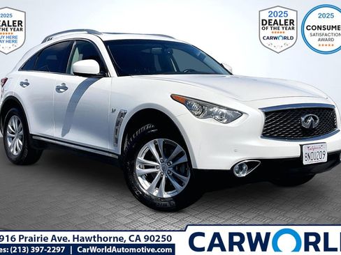 Used 2017 INFINITI QX70 AWD w/ Premium Package image 1