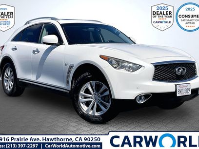 Used 2017 INFINITI QX70 AWD w/ Premium Package