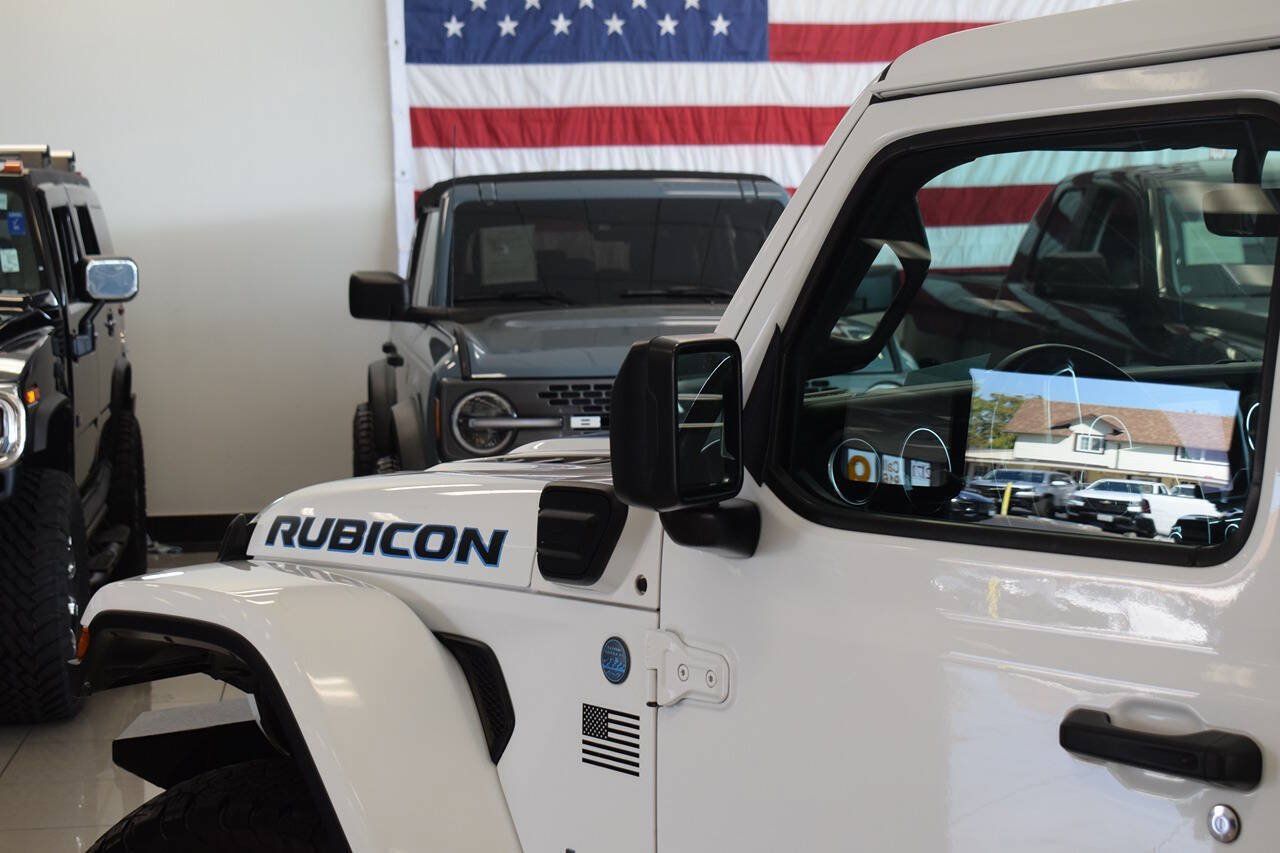 Used 2021 Jeep Wrangler Unlimited Rubicon 4xe w/ Steel Bumper Group AWD/4WD image 11