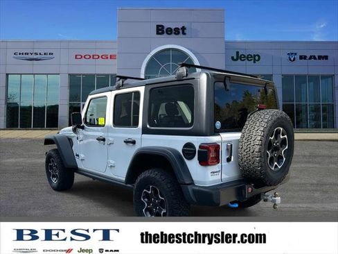 Certified 2023 Jeep Wrangler Unlimited Rubicon 4xe w/ Steel Bumper Group AWD/4WD image 3