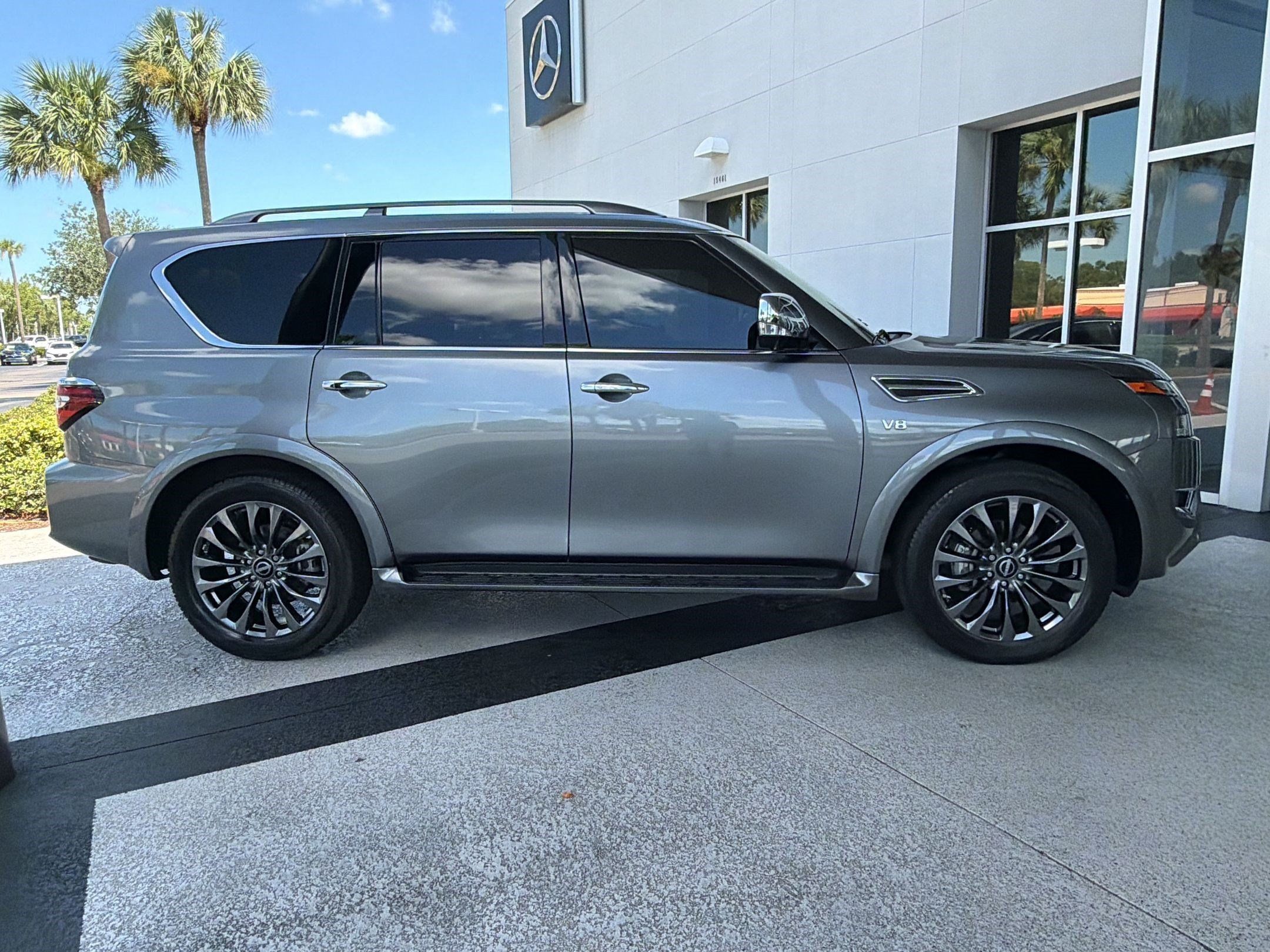 Used 2021 Nissan Armada Platinum w/ Captain's Chairs Package RWD image 8