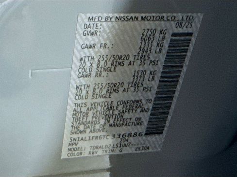 Used 2026 INFINITI QX60 Luxe w/ Cargo Package image 43